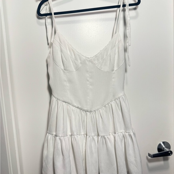 Tiger Mist White Sundress - Picture 3 of 7